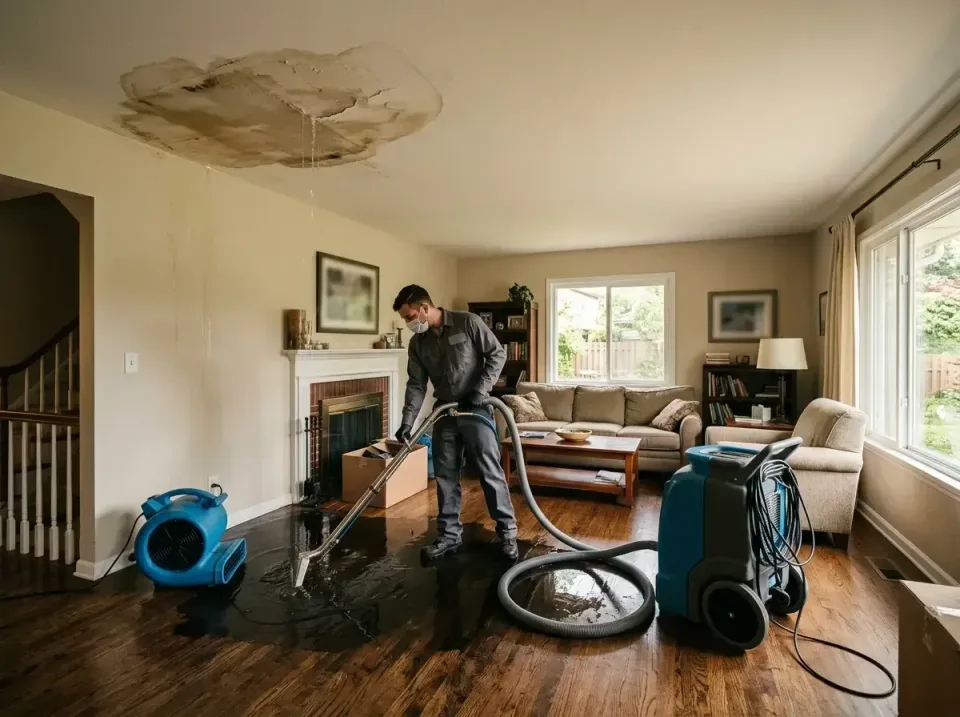 attic-pipe-burst-ceiling-drip-008 — frequently asked questions, Water Damage Restoration & Carpet Care in Rhode Island